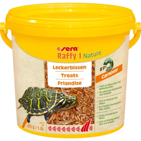 2x3,8l Sera Raffy I Gammarusmix voor Schildpadden & Hagedissen