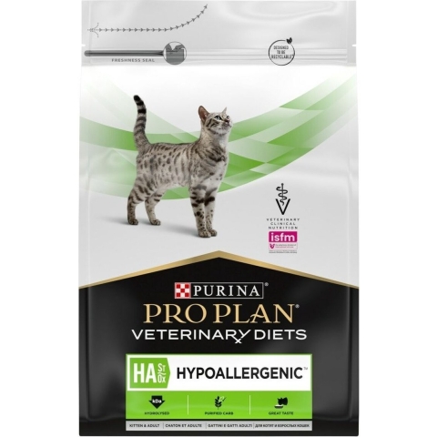 3x3,5kg HA Hypoallergenic Purina Veterinary Diets Kattenvoer