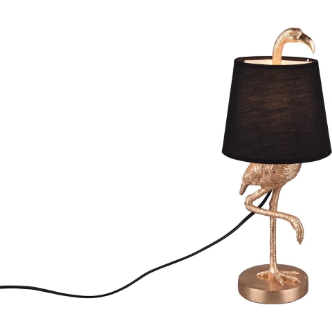 Reality Leuchten Tafellamp Lola Flamingo Goud 42cm