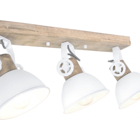 Mexlite Plafondlamp Gearwood 2133W Wit