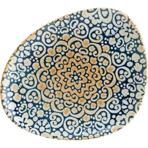 Bonna Gebaksbord - Alhambra - Porselein - 24 cm - set van 6