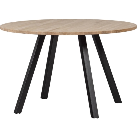 Woood Tablo Eettafel Ø 120 cm - Bruin