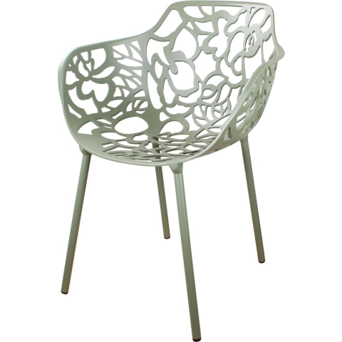 DS4U Cast magnolia stoel met arm avocado