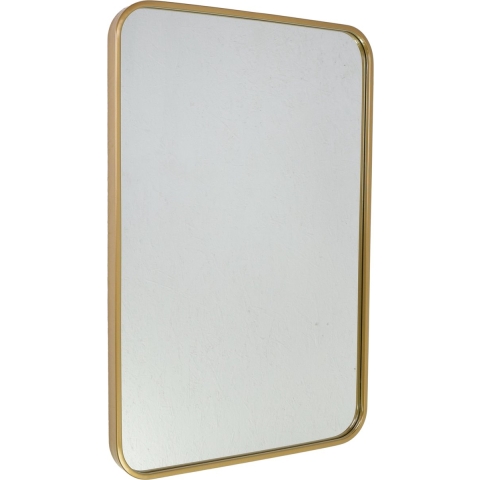 Fragix Boston Spiegel Rechthoekig - Goud - Metaal - 75x50