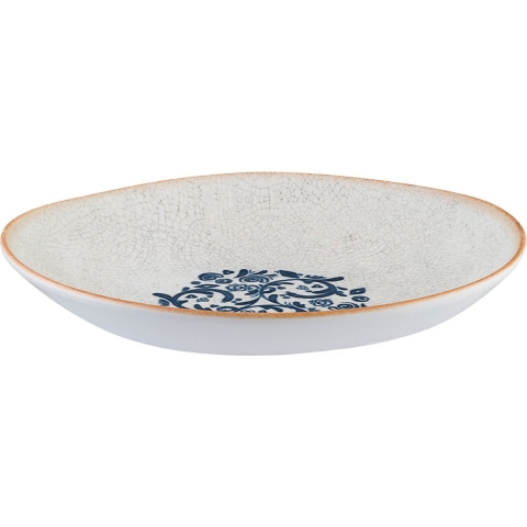 Bonna Diep bord - Viento - Porselein - 26 cm 1000 cc - set van 6