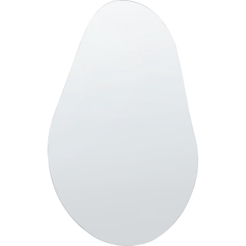 Beliani - AUBAGNE - Wandspiegel - Zilver - Glas