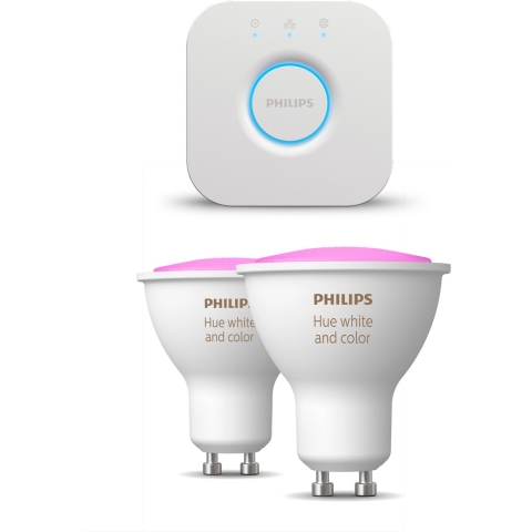 Philips Hue Starterspakket White and Color Ambiance GU10