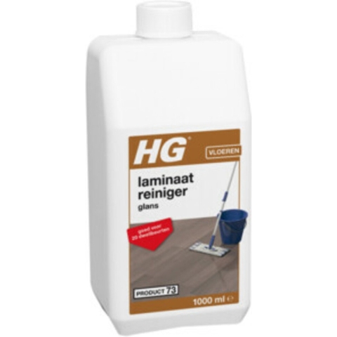 6x HG Laminaatreiniger Glans 1 liter