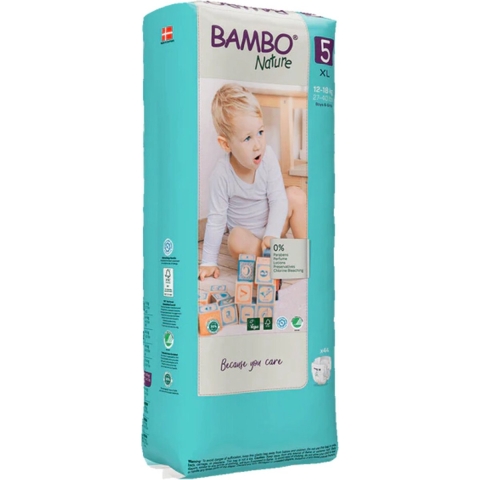 3x Bambo Nature Luiers Maat 5 (12-18 kg) 44 stuks
