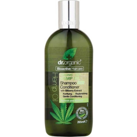 6x Dr. Organic Hennepolie Shampoo&Conditioner 265 ml