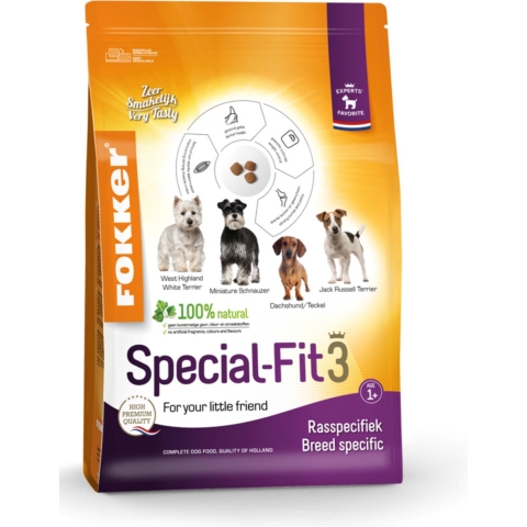 3x Fokker Dog Special-Fit 3 2,5 kg