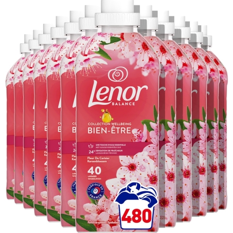 12x Lenor Wasverzachter Kersenbloesem 40 Wasbeurten 840 ml