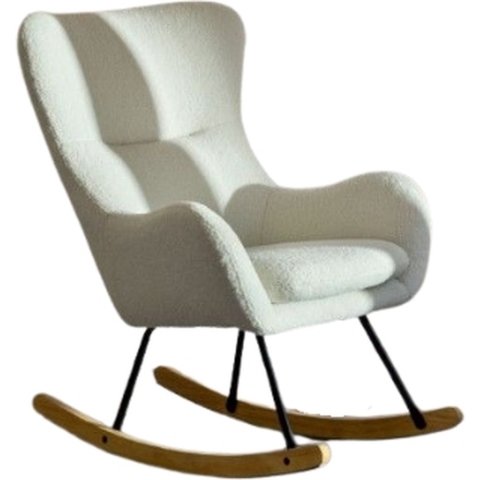 Schommelstoel Quax Rocking Chair Basic Cream Sheep