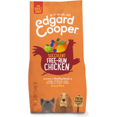 2x Edgard&Cooper Hondenvoer Scharrelkip 7 kg