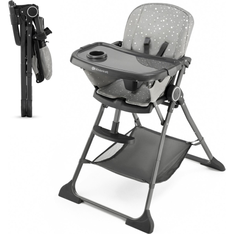 Kinderstoel Kinderkraft Foldee Grey