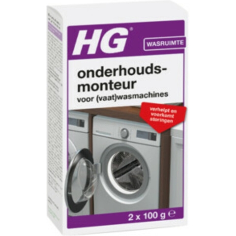 6x HG Onderhoudsmonteur Voor (Vaat)Wasmachines 200 ml