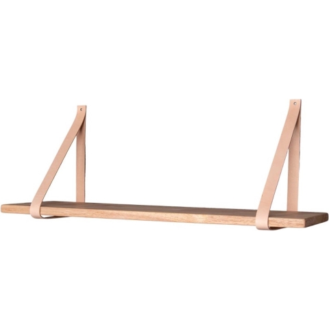 Artichok Thomas houten wandplank naturel - 80 x 20 cm