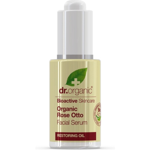 6x Dr. Organic Rozen Gezichtsserum 30 ml
