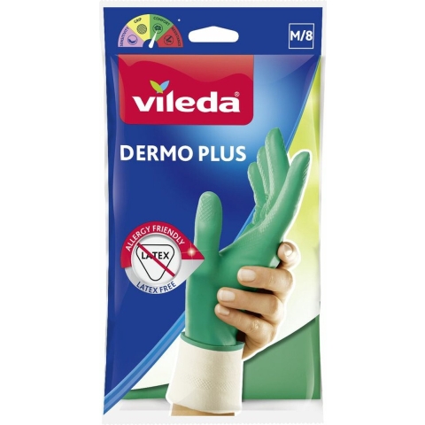 12x Vileda Handschoenen Dermo Plus Medium 1 paar