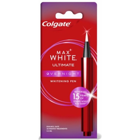 3x Colgate Max White Ultimate Overnight Whitening Pen 2,5 ml