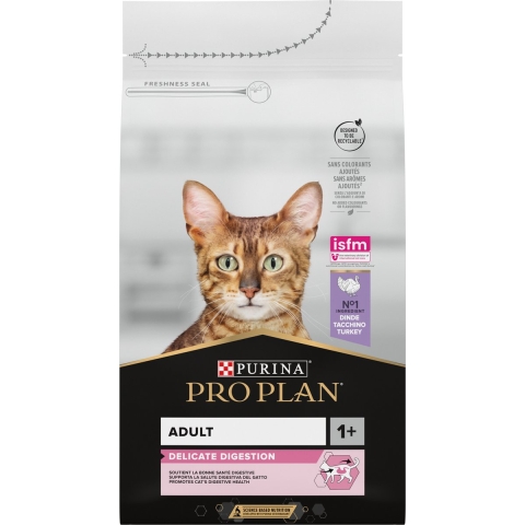 6x Pro Plan Adult Delicate Digestion Kalkoen 1,5 kg