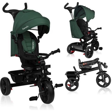 Driewieler Lionelo 2-in-1 Haari Green Emerald