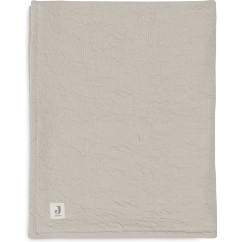 Deken Ledikant Jollein Soft Waves 100x150 Nougat/Velvet