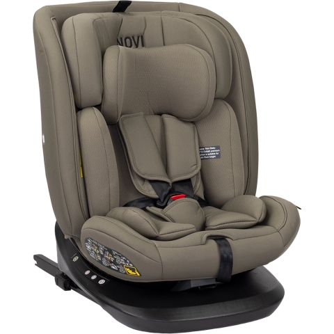 Autostoel Novi Baby® Goliath Premium I-Size Rotation Dark Taupe