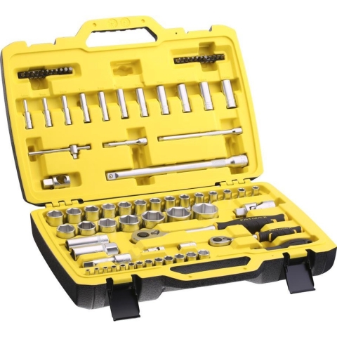 Dopsleutelset Stanley FatMax 1/4+1/2 81-delig