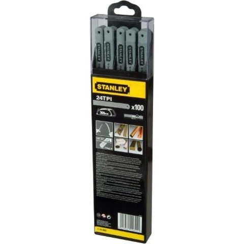 Metaalzaagbladen Lion 100 stuks Stanley 300 mm 24 tpi 1-15-842