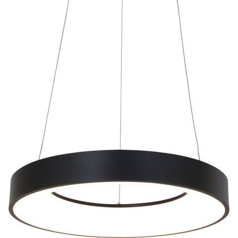 Steinhauer Hanglamp Ringlede Zwart Ø 48cm Led 40Watt 2695ZW