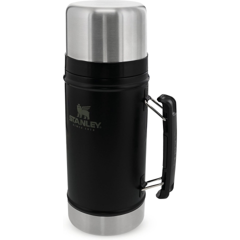 Classic Legendary voedselpot | 0.94L | Zwart | Matte Black Pebble | Stanley 1913