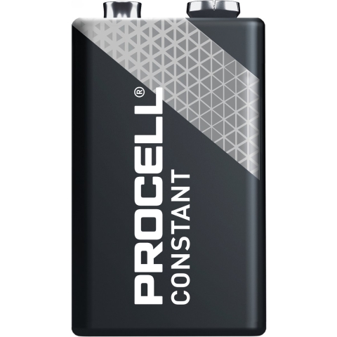 Duracell Procell-Constant-9V-block-1604, 6LR61 9V Doos 5 x 10 stuks (50