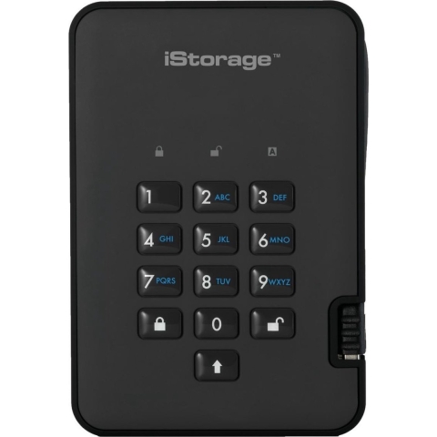 diskAshur2 SSD 256-bit 2TB - Black