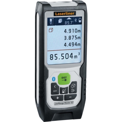 Laserliner LaserRange-Master Gi7 Pro Laserafstandsmeter Met Bluetooth - Groene Laser - 70m - 080.837A