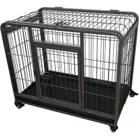 Topmast Heavy Duty Hondenbench Opvouwbaar 93L× 61W × 69H CM