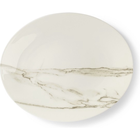 DIBBERN - Carrara pure - Ovale schotel 32cm