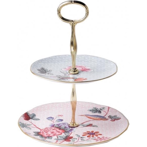 WEDGWOOD - Cuckoo - 2 delige etagere