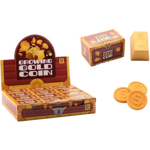 Johntoy Speelset Growing Gold Coin Junior 20 Cm 5-delig