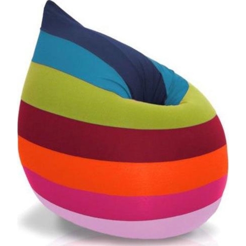 Terapy Elly zitzak - Happy Colours ( Regenboog ) | 100cm x 50cm x 80cm