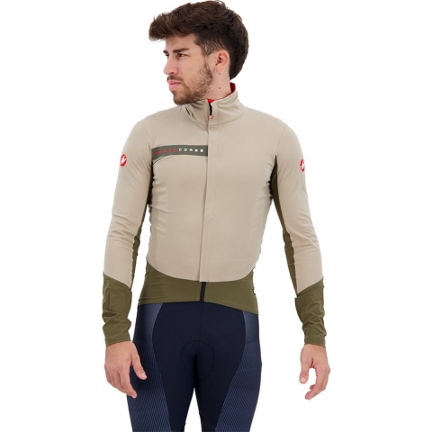 Castelli Beta RoS fietsjack grijs heren L