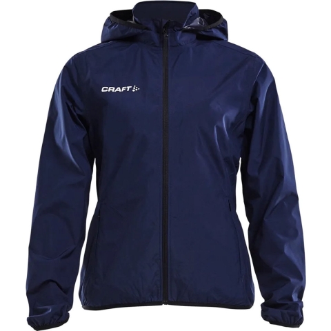 Craft Rain trainings jas blauw/navy junior 122-128
