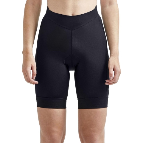 Craft Core Endurance fietsbroek kort zonder bretels zwart dames L