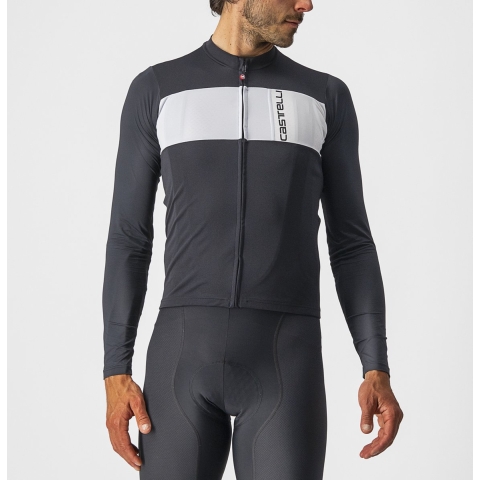 Castelli Prologo 7 fietsshirt lange mouw zwart heren XXXL