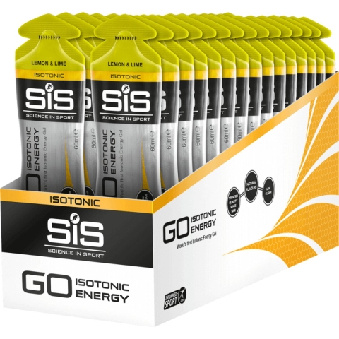 SIS GO Isotonic energiegel citroen & limoen 30 stuks