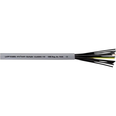 LAPP ÖLFLEX® CLASSIC 110 Stuurstroomkabel 3 G 1.50 mm² Grijs 1119303-100 100 m