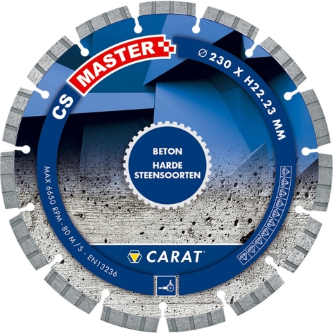 Carat DIAMANTZAAG BETON Ø230x22,23MM, CS MASTER - CSM2303000 - CSM2303000
