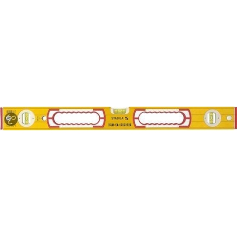 Stabila Waterpas, 196-2 + handgrepen 2V1H 180cm - 15237