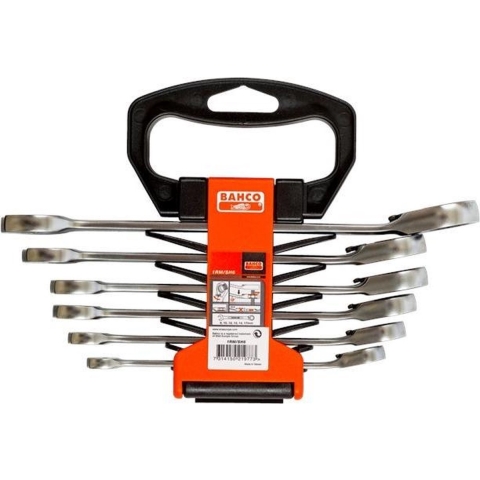 Bahco Steekringratelsleutel set - 8,10,12,13,14,17. | 1RM/SH6