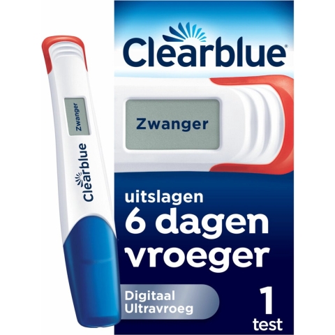 6x Clearblue Zwangerschapstest Ultravroeg Digitaal
